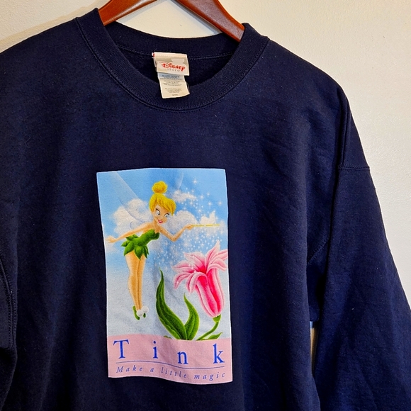 Disney Store Tink 90s Crewneck - Picture 1 of 5